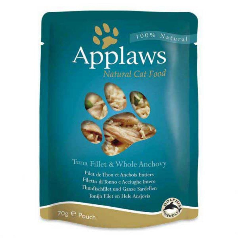 Applaws Wet Cat Food in Pouch - Tuna & Anchovy - 70g