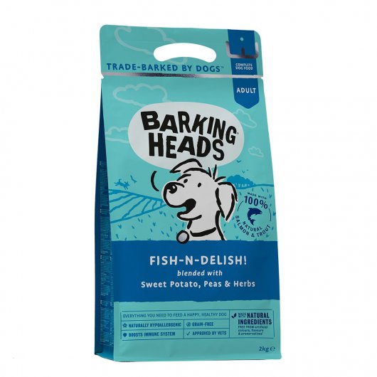 Barking Heads Fish N Delish Grain Free 12kg