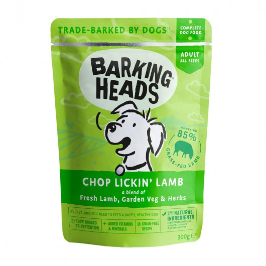Barking Heads Chop Lickin' Lamb Dry Food for Dogs 12kg