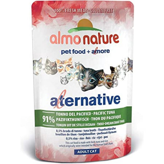 Almo Nature Alternative HFC Pacific Tuna - Wet Cat Food - 55g