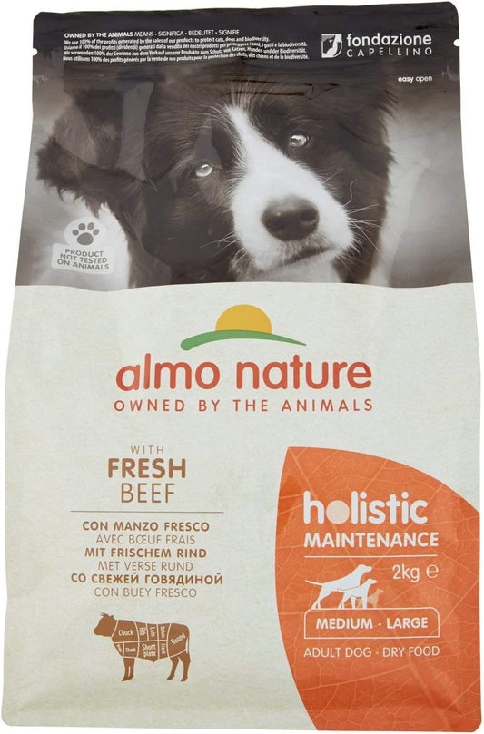 Almo Nature Holistic?Maintenance?Dry Food for Medium/Large Adult Dogs -?Beef- 2kg