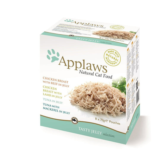 Applaws Jelly Pouch Multipack Cat Food - 70g - Pack of 8