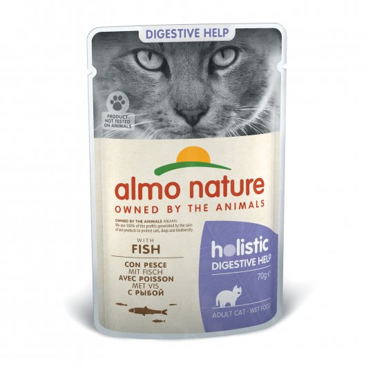 Almo Nature Functional Wet Food Pouch for Cats Sensitive Fish 70g